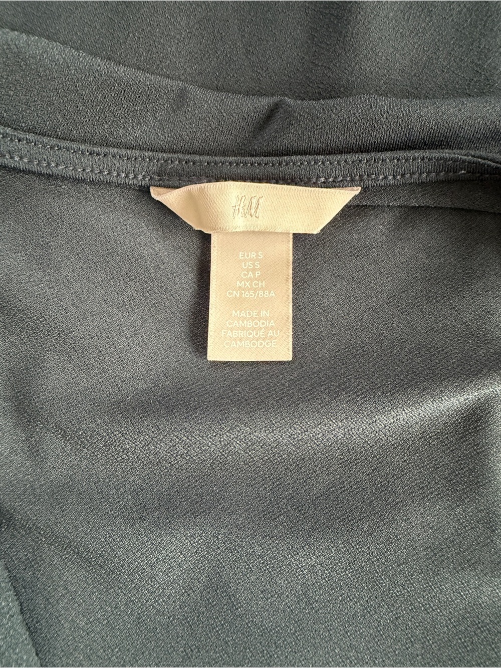 H&M Teal V-Neck Flutter Sleeve Midi Dress - Picture 5 of 5
